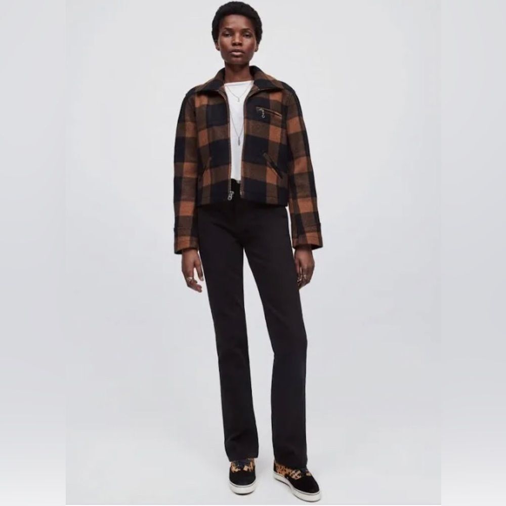 Re/Done NWT - 70s Mid Rise Skinny Boot - Washed Black - Size 26 Ankle Slits